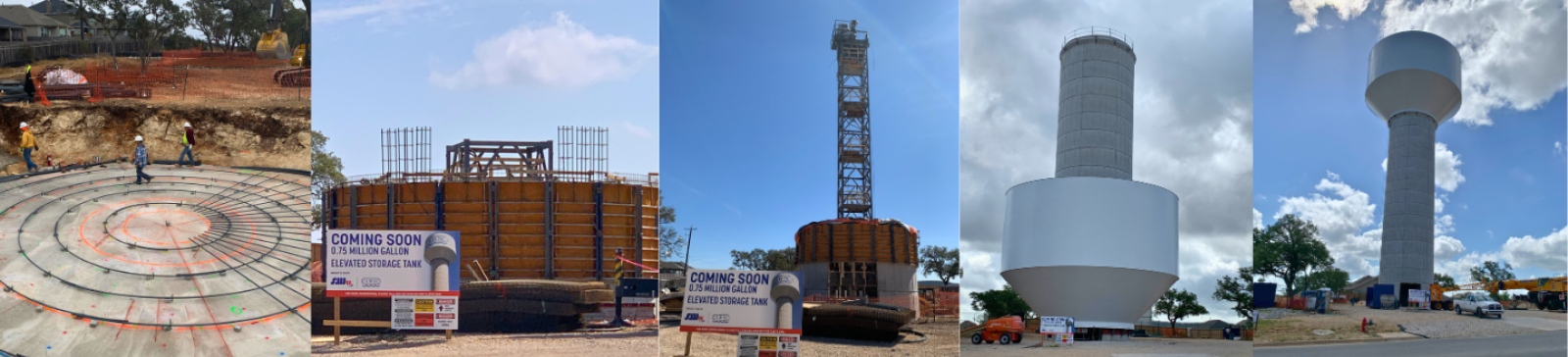 five images of engineering projects