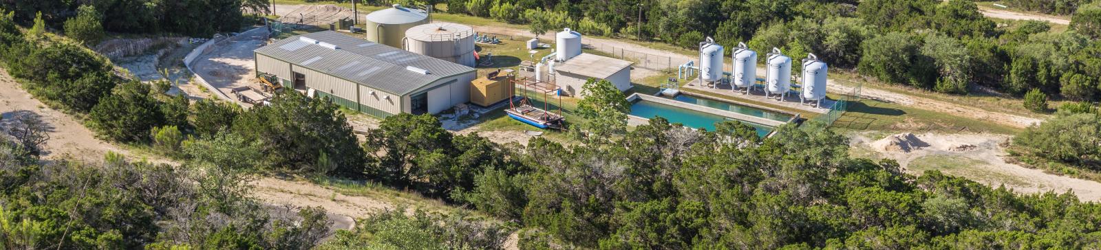 ariel view of triple peak