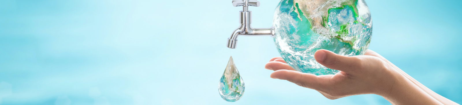 globe with a spigot coming out of it