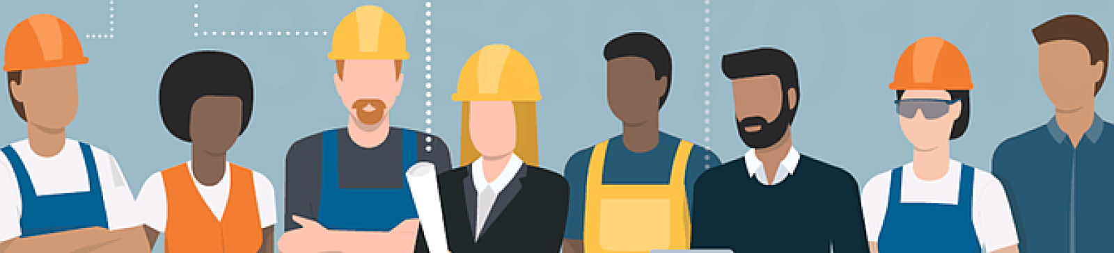 rendering of diverse people 